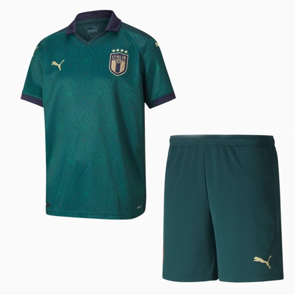 Camiseta Italia 1ª Niños 2020 Verde